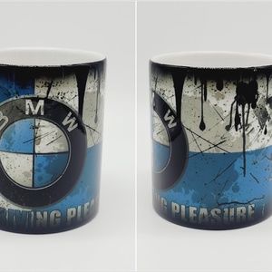 11oz "Dirty" BMW Automotive Coffee Mug: Ceramic Automotive Coffee Cup